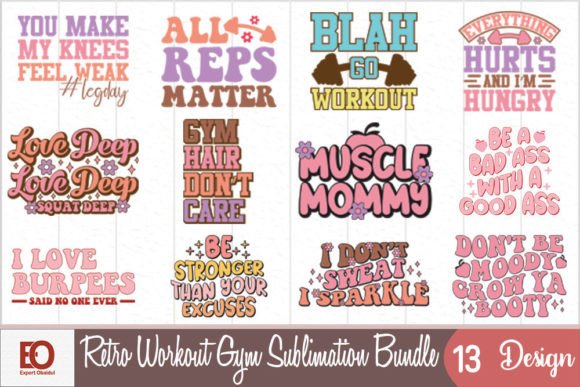 A Design Review: The Workout T-Shirt Gym SVG Bundle