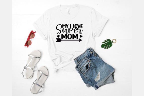 A Designer's Take on the My I Love Super Mom Embroidery Design