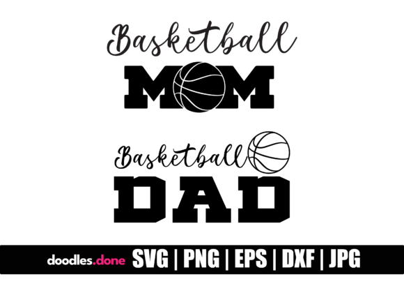 Basketball SVG Bundle Mom Dad Svg: A Designer's Take