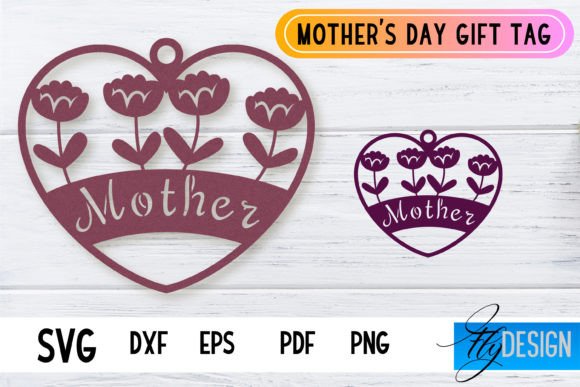 Evaluating a Mother's Day Gift Tag Design for Real Embroidery