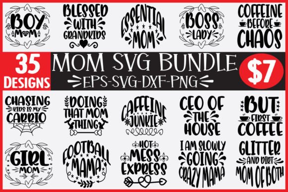 From SVG to Stitches: Evaluating the 35 Mom SVG Bundle for Embroidery