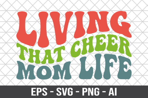 Living That Cheer Mom Life Retro SVG: A Designer's Review