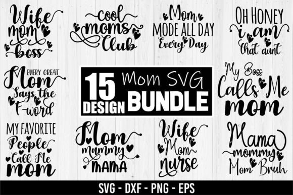 Putting the Mom SVG Bundle Vol. 5 to the Test: A Designer's Hands-On Review