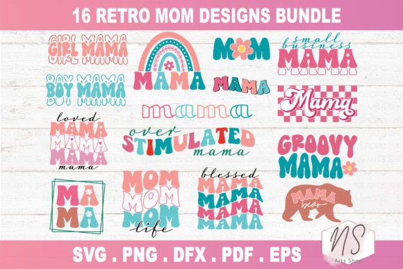 Retro Mothers Day SVG Bundle: A Designer's Review