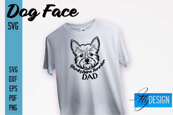 Yorkshire Terrier Dad SVG Design: Embroidery Project Review